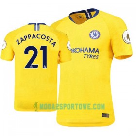 Koszulka Chelsea Davide Zappacosta 21 Wyjazdowe Stroje Piłkarskie 2018-2019 Krótki Rękaw